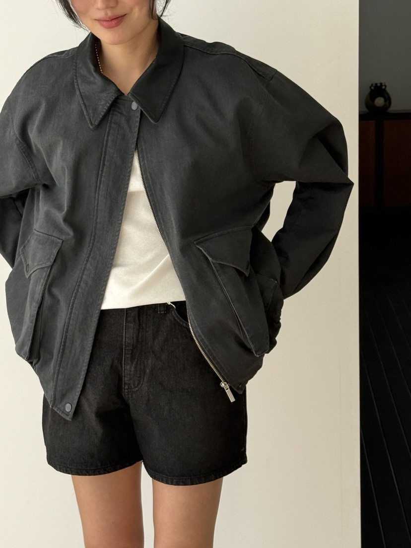 AMY GRACE-A韓國直郵女士新品時尚真品職業熱賣夾克皮革AMY GRACE-A夾克