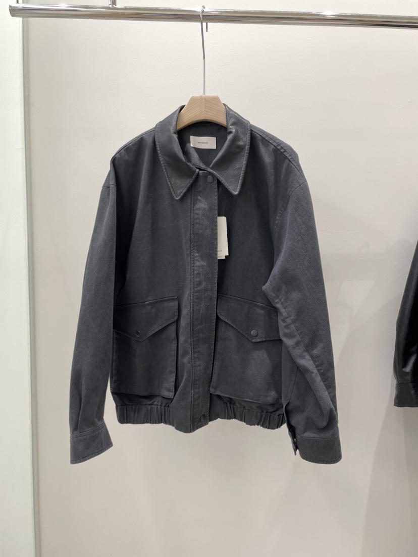 AMY GRACE-A韓國直郵女士新品時尚真品職業熱賣夾克皮革AMY GRACE-A夾克圖色2