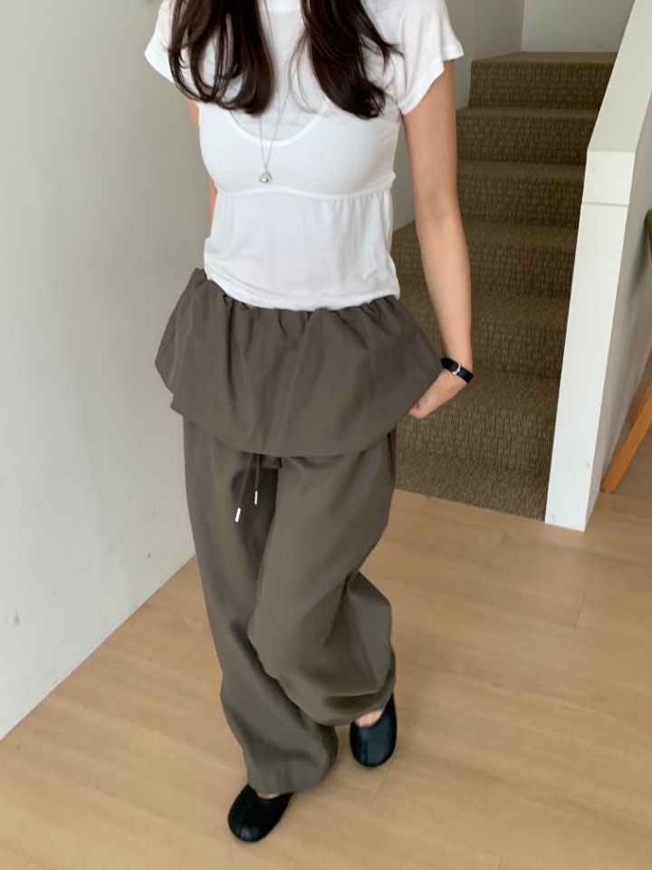 KOMOREBI韓國代購女士新款職業休閑真品時尚人氣熱賣休閑褲KOMOREBI休閑褲