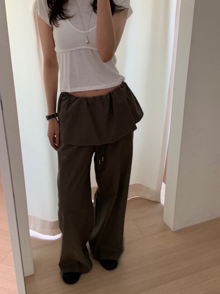 KOMOREBI韓國代購女士新款職業休閑真品時尚人氣熱賣休閑褲KOMOREBI休閑褲