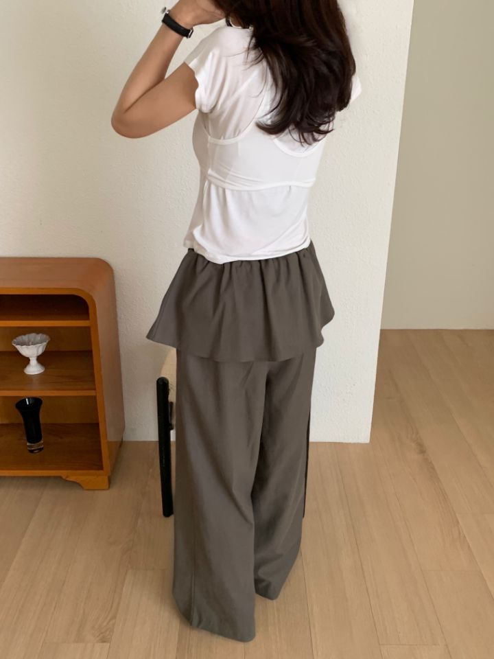 KOMOREBI韓國代購女士新款職業休閑真品時尚人氣熱賣休閑褲KOMOREBI休閑褲