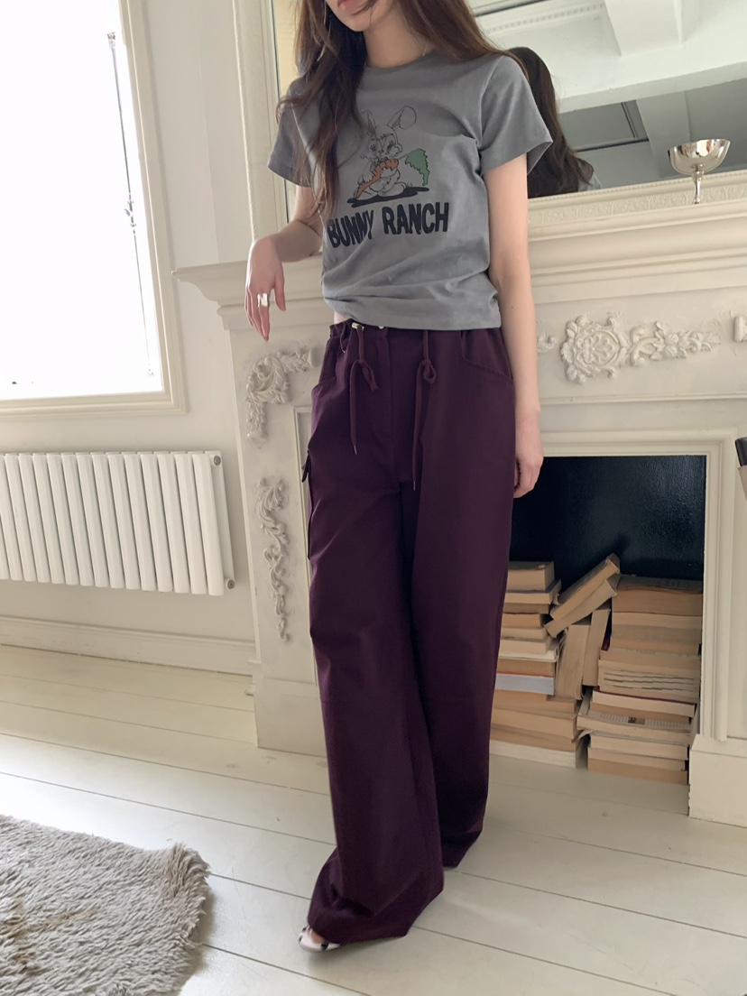 PEBBLE東大門直郵女裝新品人氣真品休閑熱賣時尚職業T恤兔子PEBBLET恤