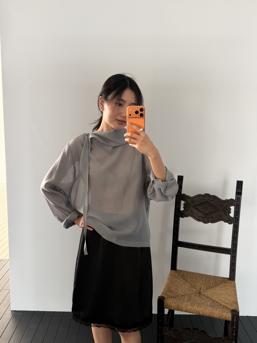 AMY GRACE-A東大門實拍女裝新款時尚熱賣休閑襯衫蕾絲衫AMY GRACE-A襯衫/蕾絲衫