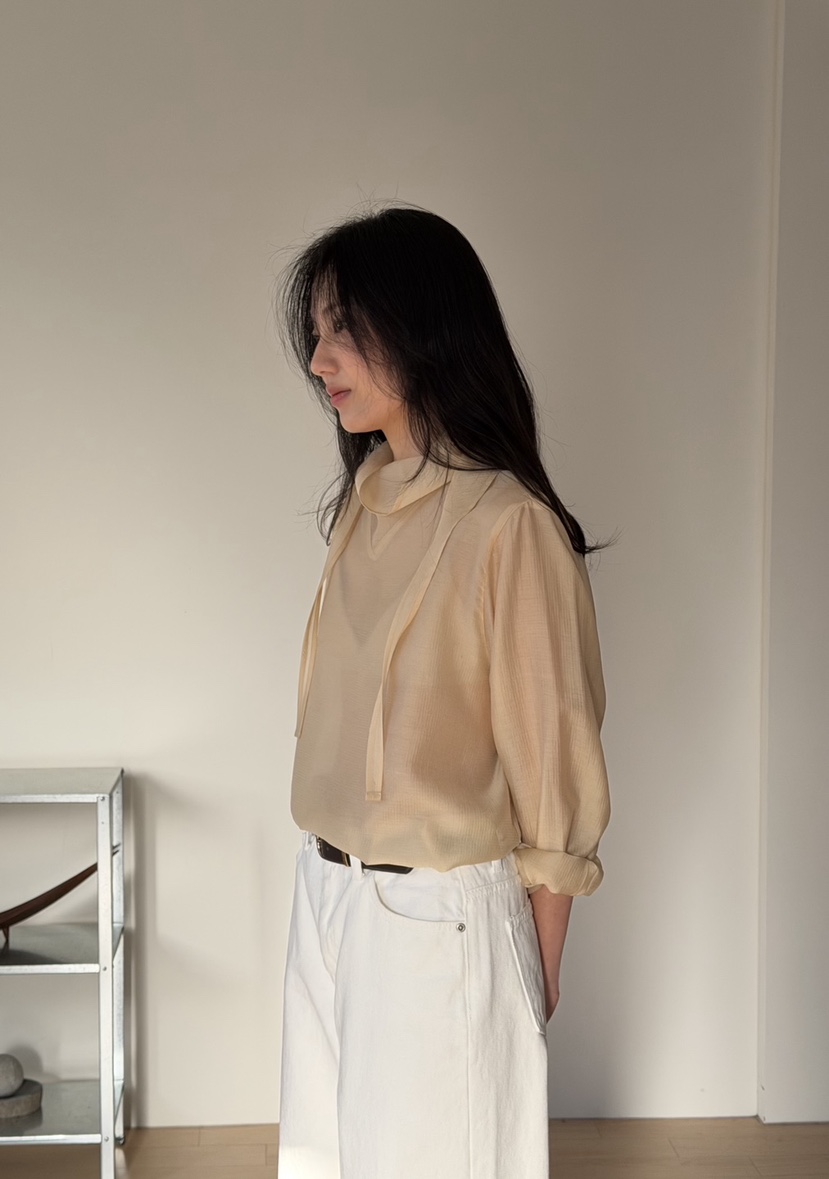 AMY GRACE-A東大門實拍女裝新款時尚熱賣休閑襯衫蕾絲衫AMY GRACE-A襯衫/蕾絲衫