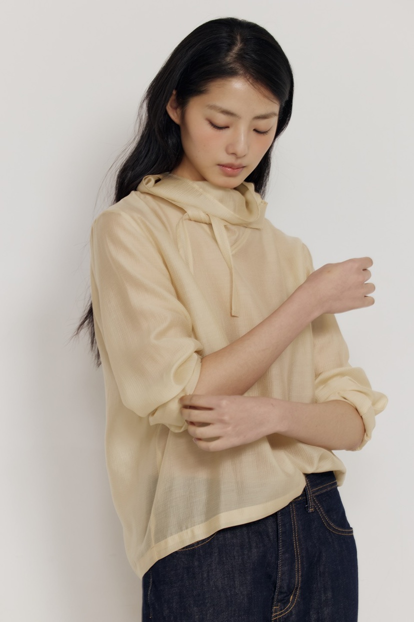 AMY GRACE-A東大門實拍女裝新款時尚熱賣休閑襯衫蕾絲衫AMY GRACE-A襯衫/蕾絲衫