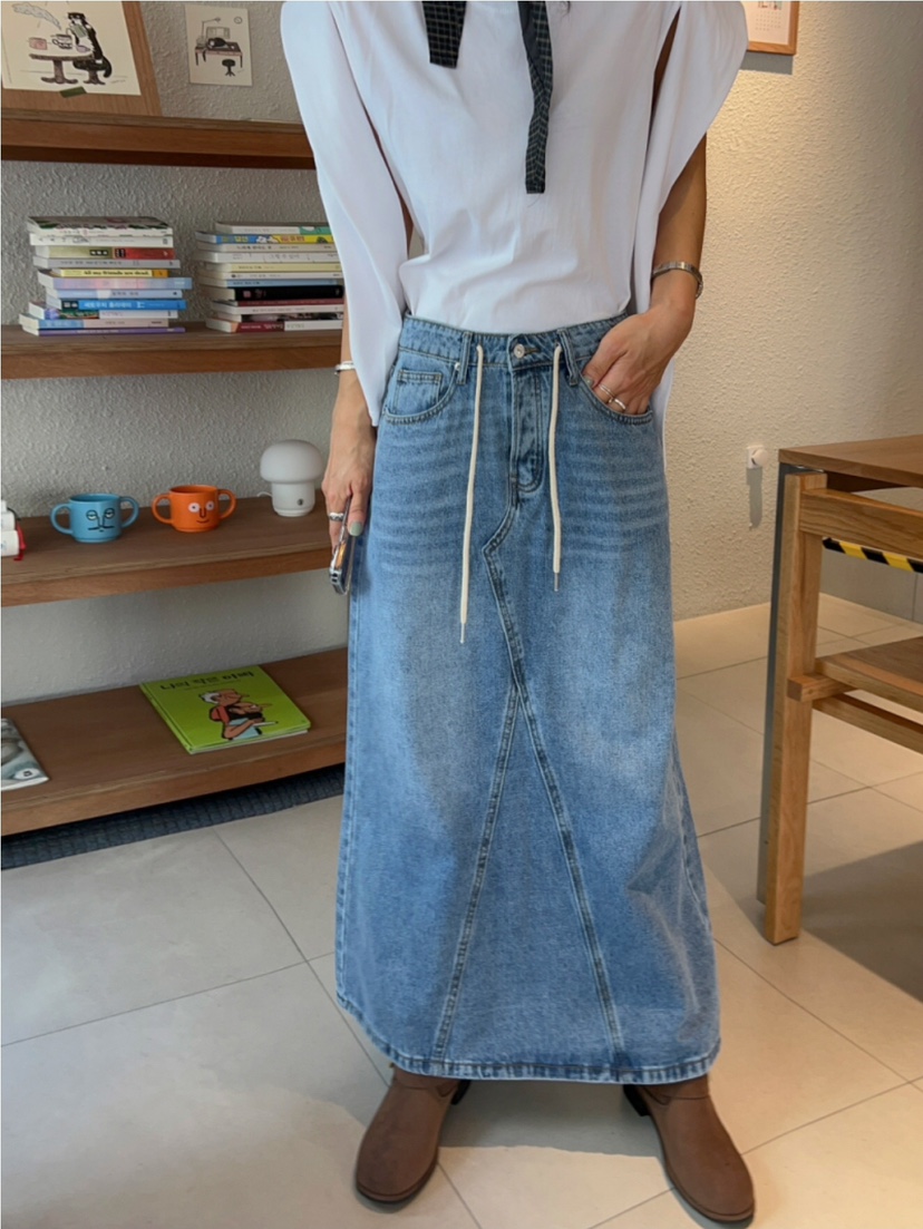 LIKEVAM東大門代購女士新款推薦休閑時尚真品人氣職業長裙LIKEVAM長裙