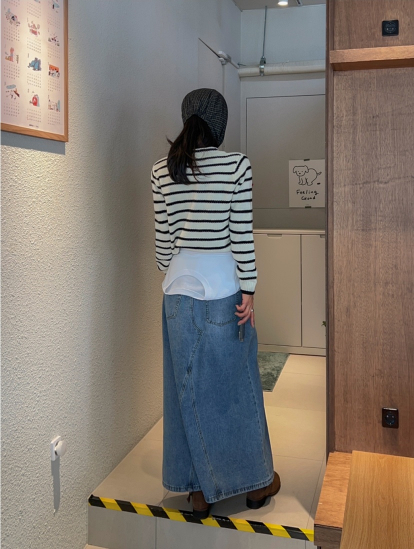 LIKEVAM東大門代購女士新款推薦休閑時尚真品人氣職業長裙LIKEVAM長裙