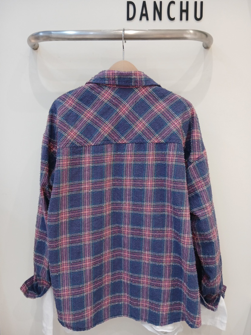 DANCHU韓國代購女士新品26春夏真品休閑襯衫蕾絲衫不含內搭DANCHU襯衫/蕾絲衫