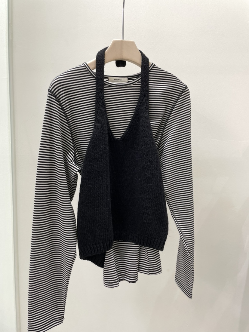 AMY GRACE-A韓國直郵女裝新品熱賣職業人氣針織衫不含內搭AMY GRACE-A針織衫圖色2