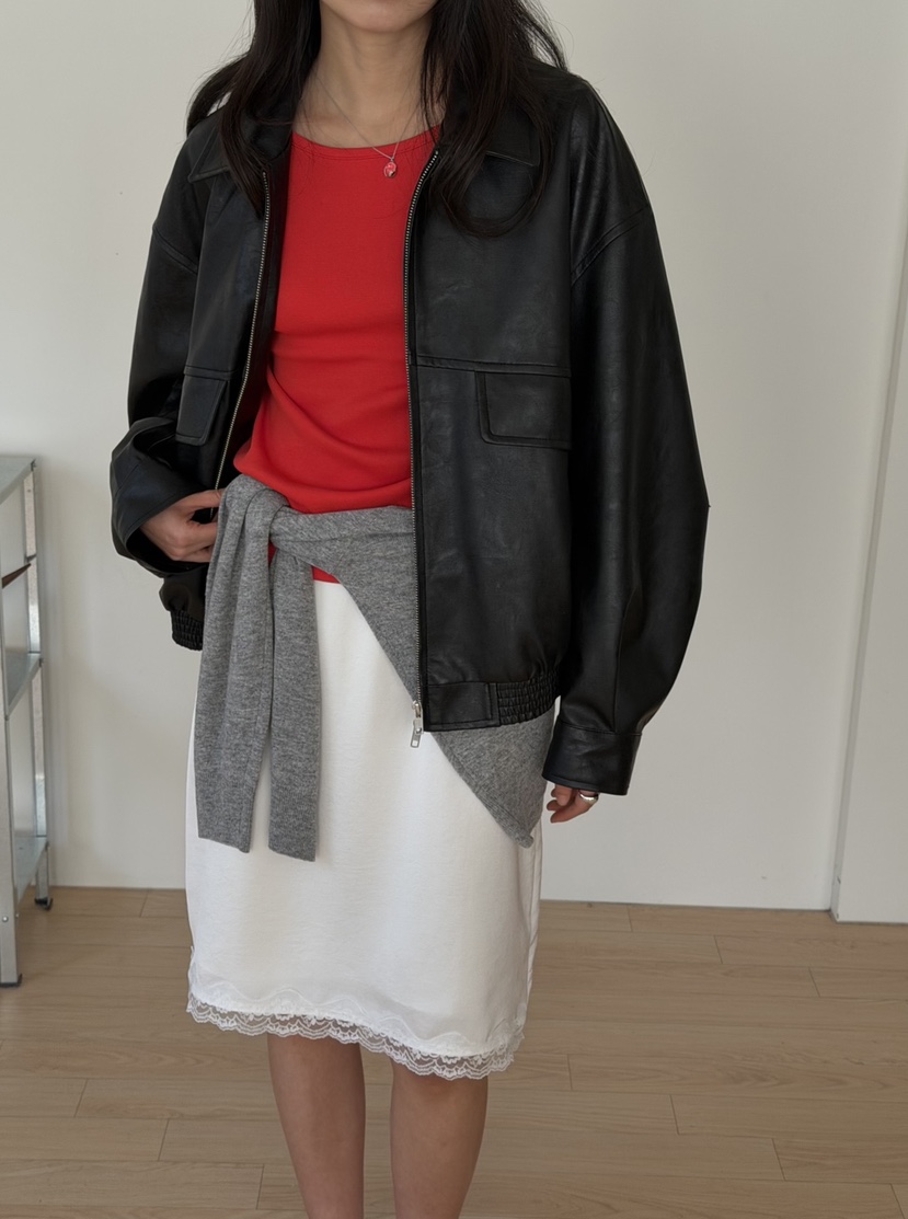 AMY GRACE-A東大門代購女裝新款時尚推薦真品半身裙中短裙AMY GRACE-A半身裙/中短裙