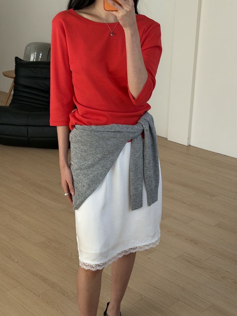 AMY GRACE-A東大門代購女裝新款時尚推薦真品半身裙中短裙AMY GRACE-A半身裙/中短裙