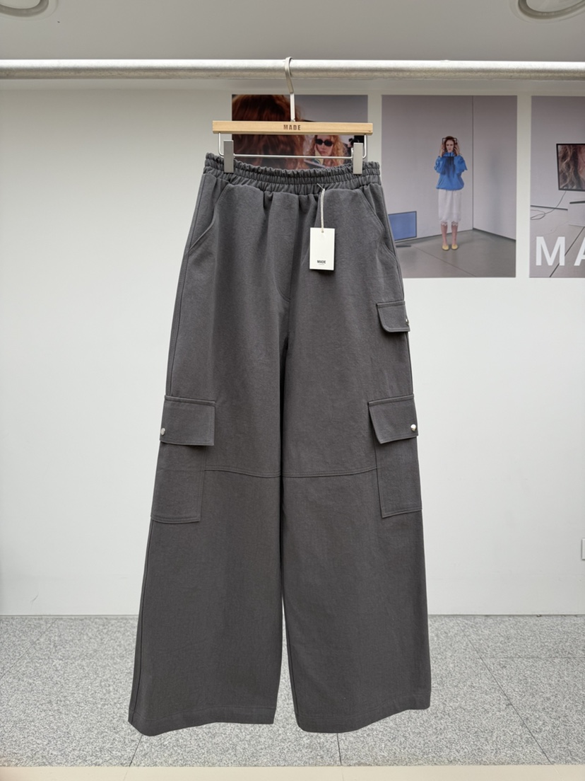 MADE-P韓國代購女裝新品真品職業26春夏休閑時尚熱賣休閑褲MADE-P休閑褲圖色2