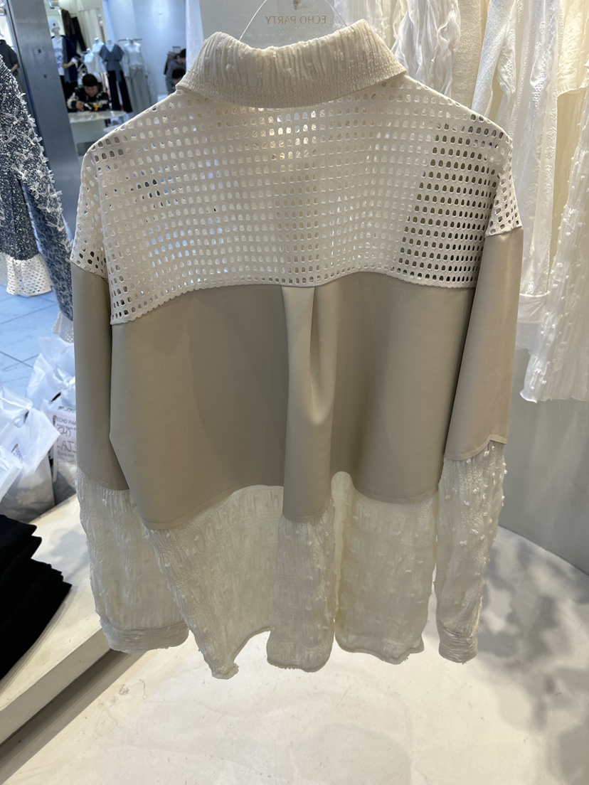 ECHOPARTY韓國代購女裝新款真品時尚26春夏推薦襯衫蕾絲衫ECHOPARTY襯衫/蕾絲衫