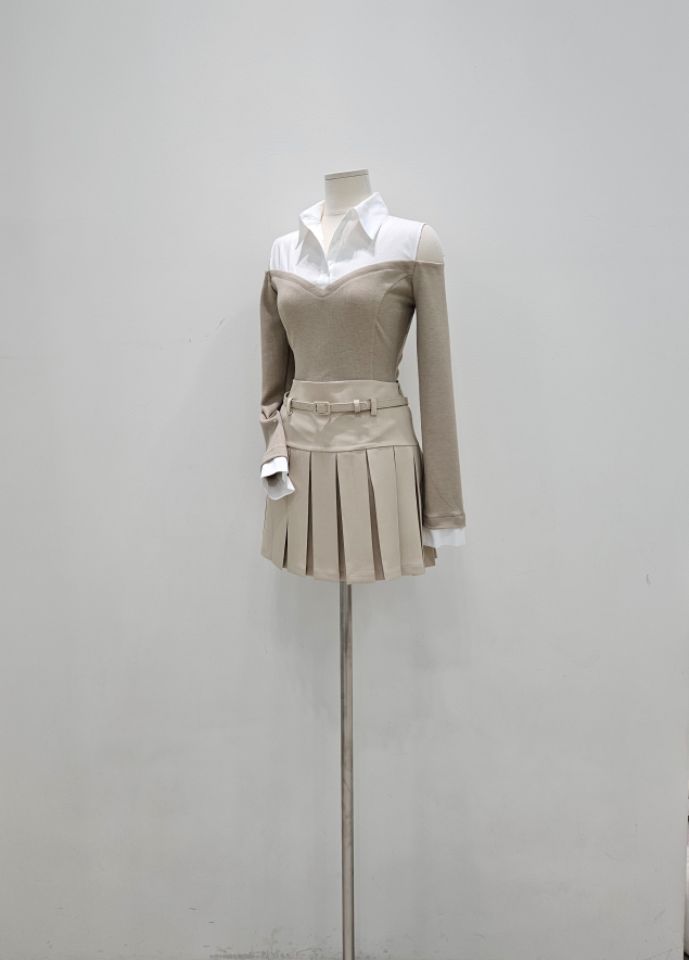 HIGH HEELS韓國直郵女裝新款真品時尚人氣職業襯衫蕾絲衫HIGH HEELS襯衫/蕾絲衫