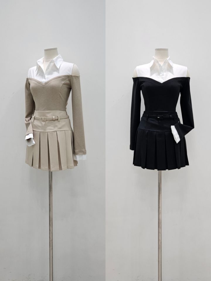 HIGH HEELS韓國直郵女裝新款真品時尚人氣職業襯衫蕾絲衫HIGH HEELS襯衫/蕾絲衫