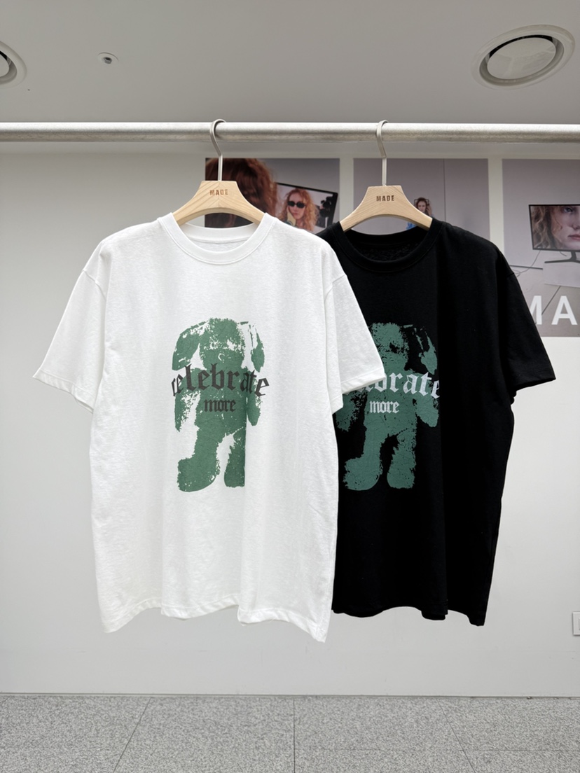 MADE-P韓國代購女士新款職業26春夏真品時尚人氣T恤兔子MADE-PT恤