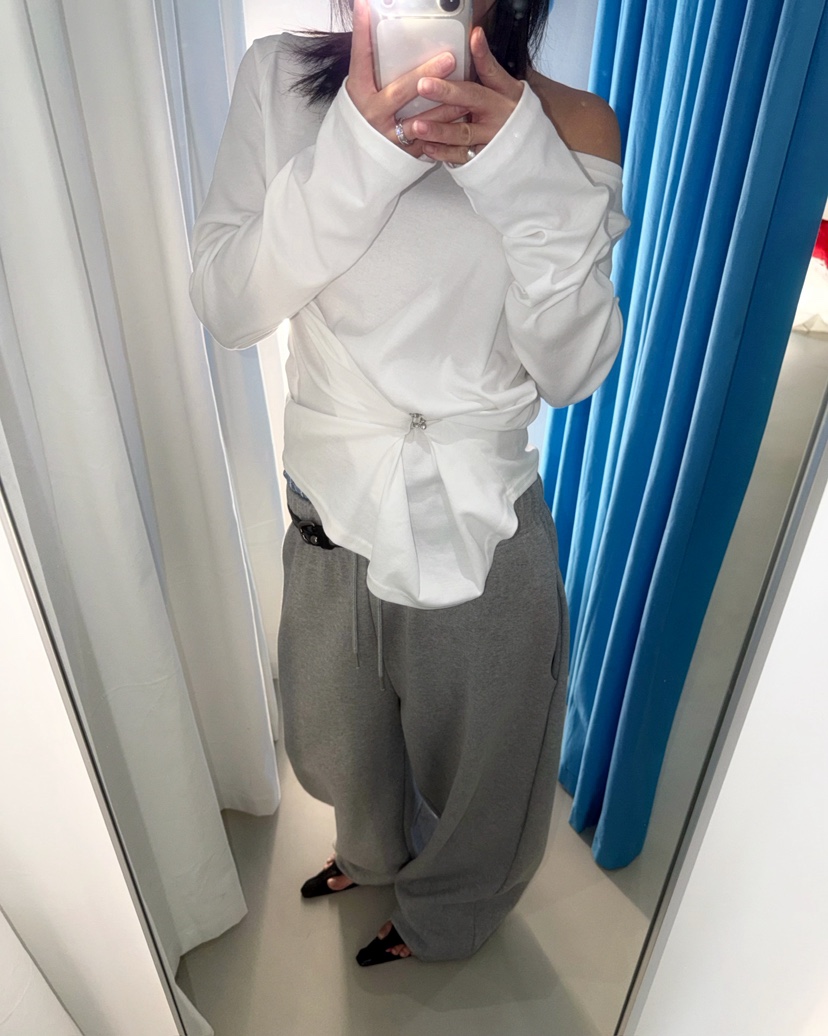 AWESOMESAUCE東大門實拍女裝新品26春夏時尚推薦休閑長袖T恤AWESOME SAUCE長袖T恤