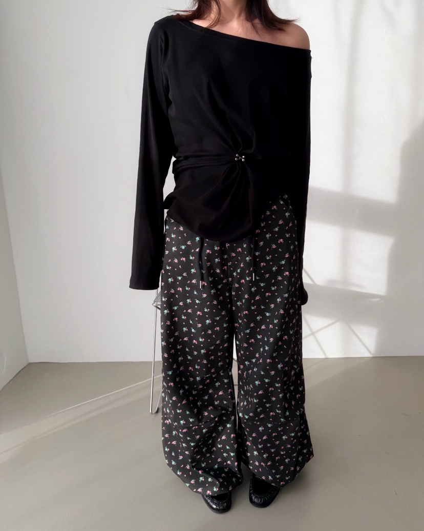 AWESOMESAUCE東大門實拍女裝新品26春夏時尚推薦休閑長袖T恤AWESOME SAUCE長袖T恤