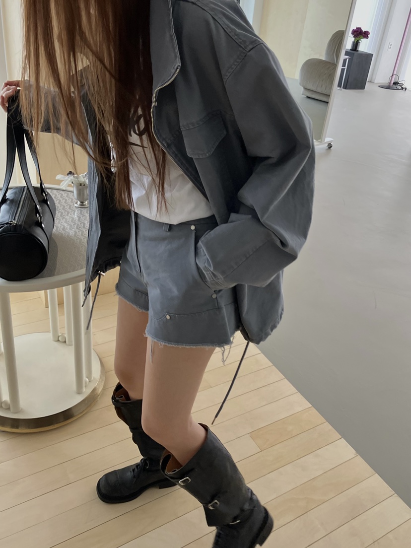 MADE-P韓國直郵女士新款人氣時尚26春夏推薦真品休閑夾克MADE-P夾克