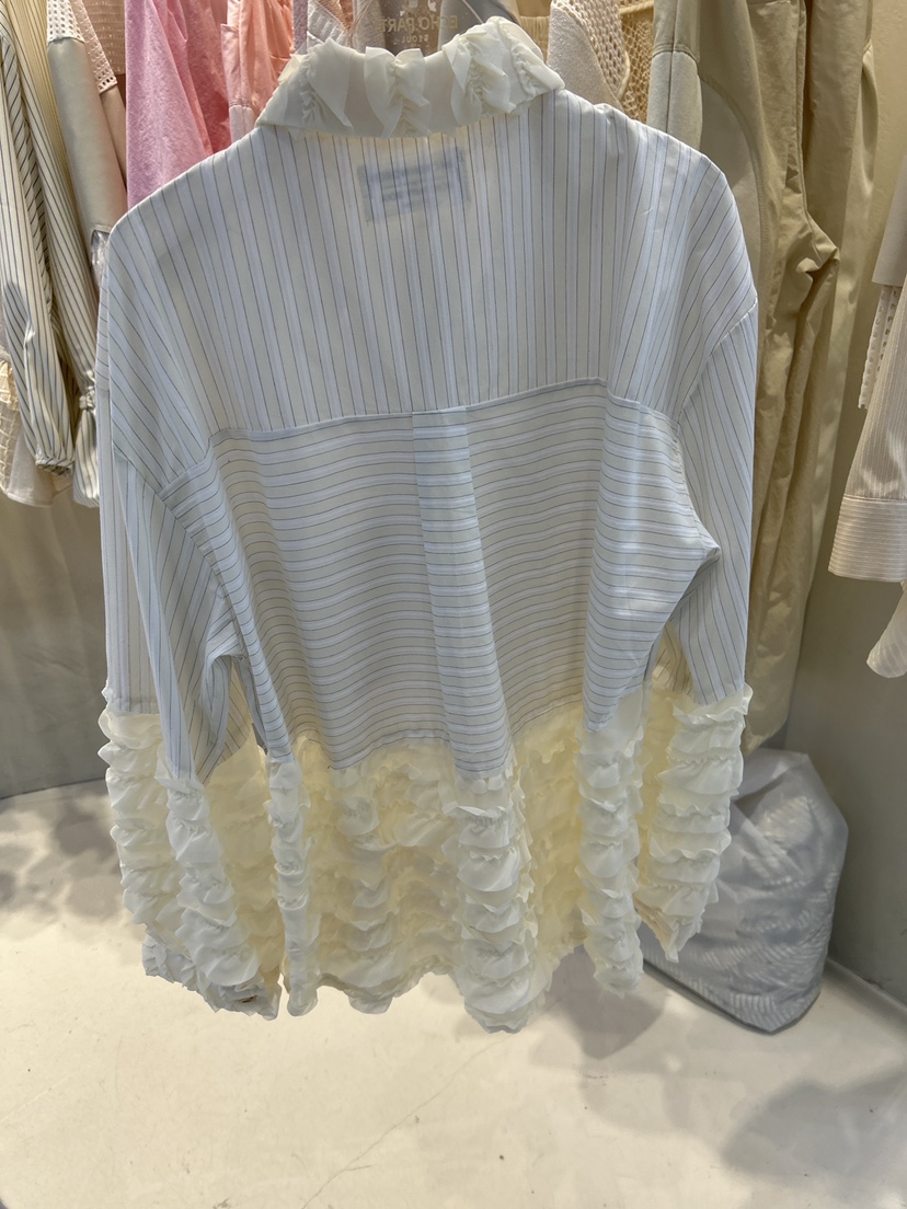 ECHOPARTY東大門直郵女士新款推薦26春夏休閑真品襯衫蕾絲衫ECHOPARTY襯衫/蕾絲衫