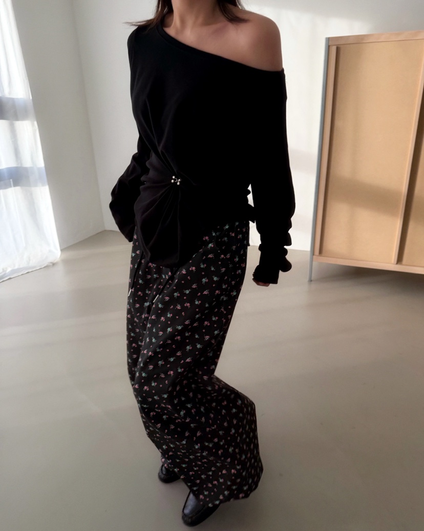 AWESOMESAUCE東大門直郵女裝新款推薦熱賣休閑時尚休閑褲AWESOME SAUCE休閑褲