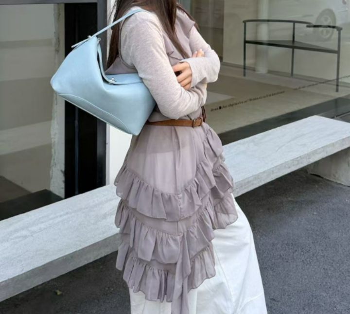 TROUVAILLE東大門代購女士新品熱賣人氣時尚手拿包腋下包TROUVAILLE手拿包/腋下包