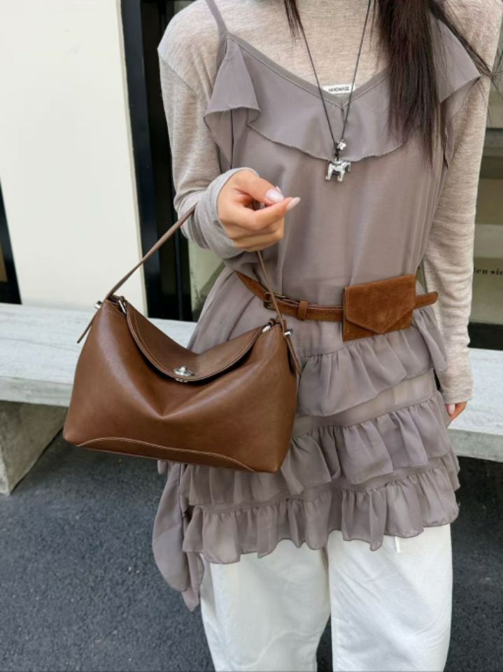 TROUVAILLE東大門代購女士新品熱賣人氣時尚手拿包腋下包TROUVAILLE手拿包/腋下包圖色3