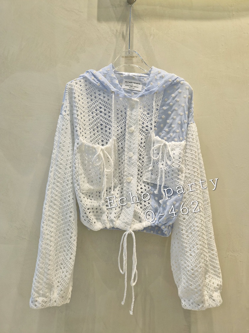 ECHOPARTY韓國代購女裝新品休閑職業人氣推薦26春夏時尚夾克ECHOPARTY夾克圖色1