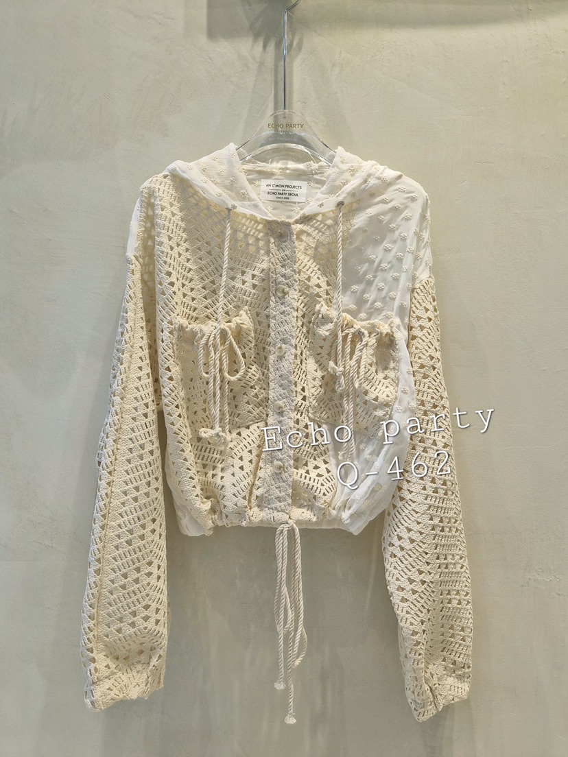 ECHOPARTY韓國代購女裝新品休閑職業人氣推薦26春夏時尚夾克ECHOPARTY夾克圖色2