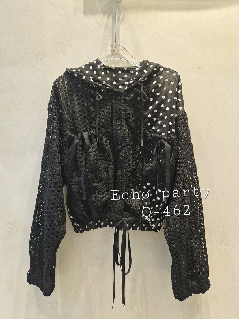 ECHOPARTY韓國代購女裝新品休閑職業人氣推薦26春夏時尚夾克ECHOPARTY夾克圖色3