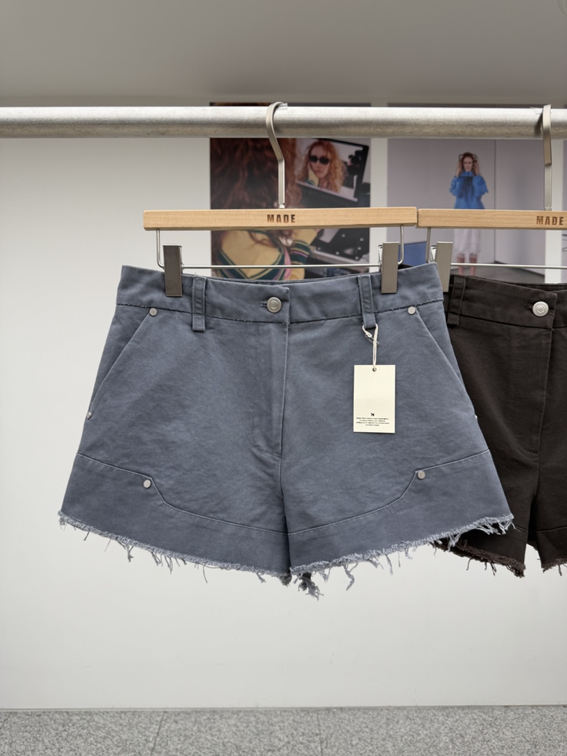 MADE-P東大門直郵女裝新款推薦熱賣人氣26春夏時尚職業短褲MADE-P短褲圖色1
