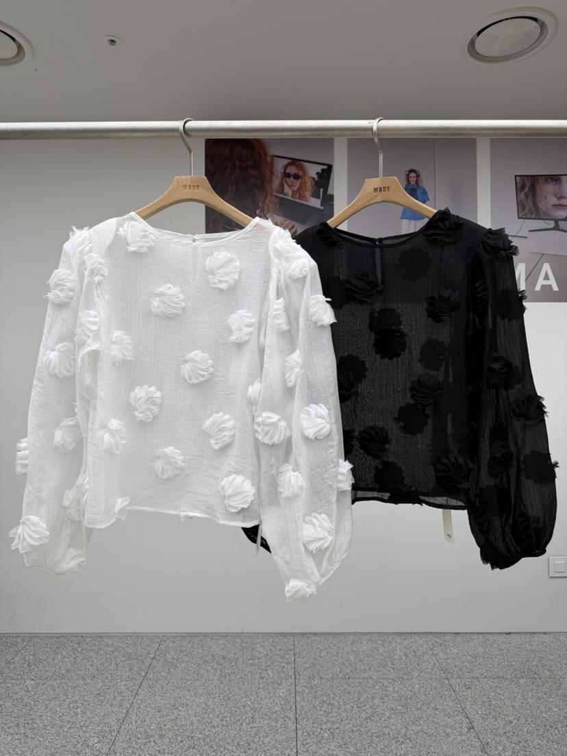 MADE-P東大門代購女士新款人氣職業休閑熱賣時尚襯衫蕾絲衫MADE-P襯衫/蕾絲衫