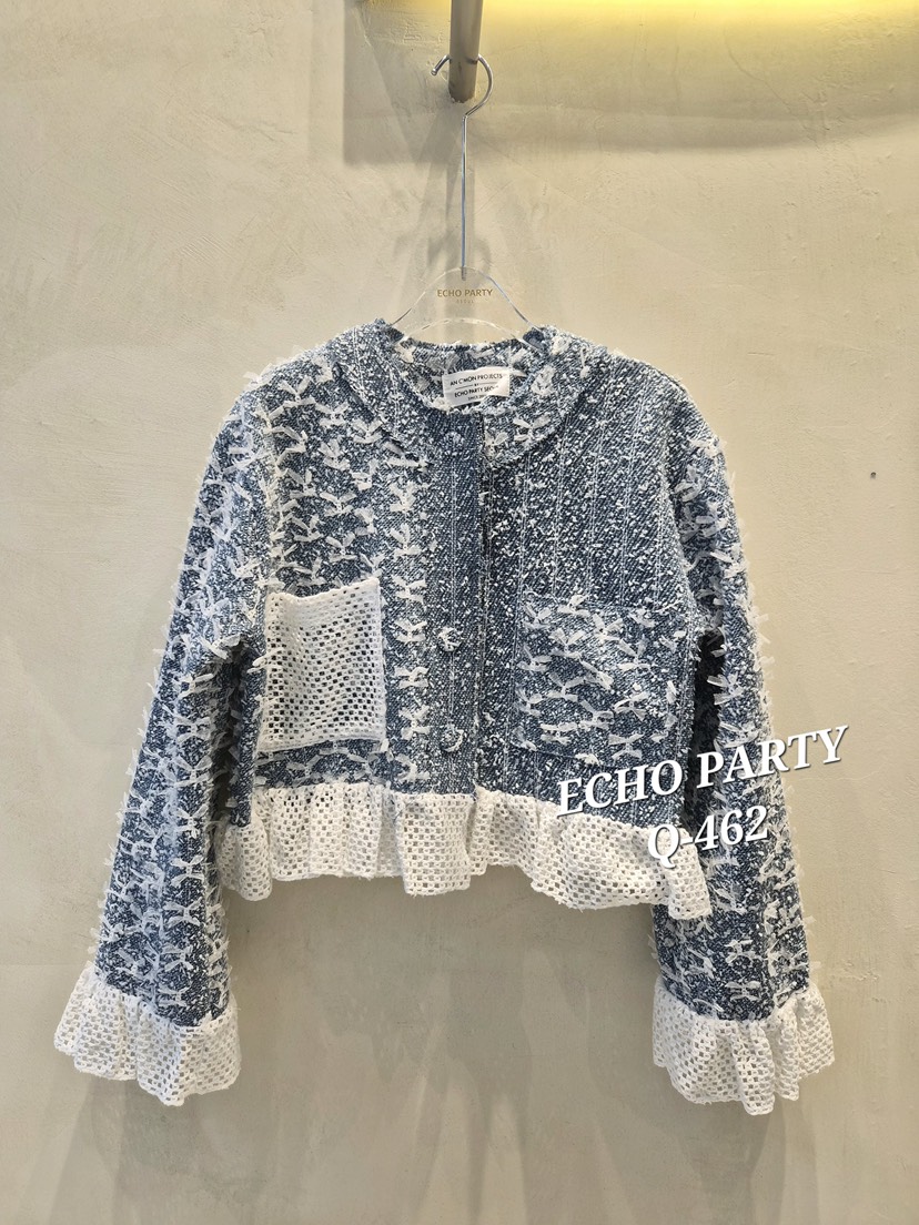 ECHOPARTY韓國直郵女裝新款時尚職業人氣熱賣推薦26春夏夾克ECHOPARTY夾克圖色1