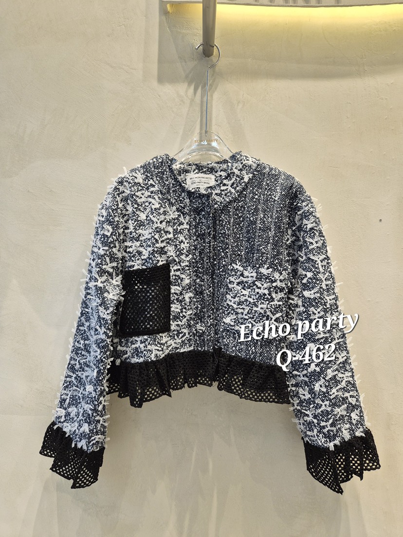 ECHOPARTY韓國直郵女裝新款時尚職業人氣熱賣推薦26春夏夾克ECHOPARTY夾克圖色2