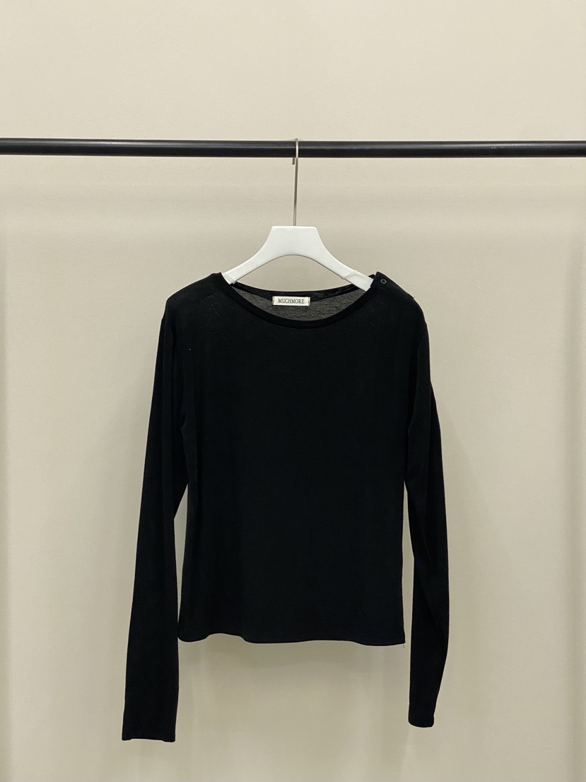 MUCH MORE/JACKPOT韓國代購女裝新品職業真品26春夏長袖T恤MUCH MORE/JACKPOT長袖T恤圖色5