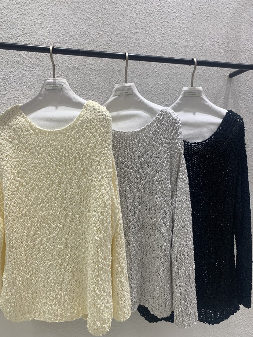 LUCY SALON東大門代購女士新款26春夏職業時尚真品針織衫LUCY SALON針織衫