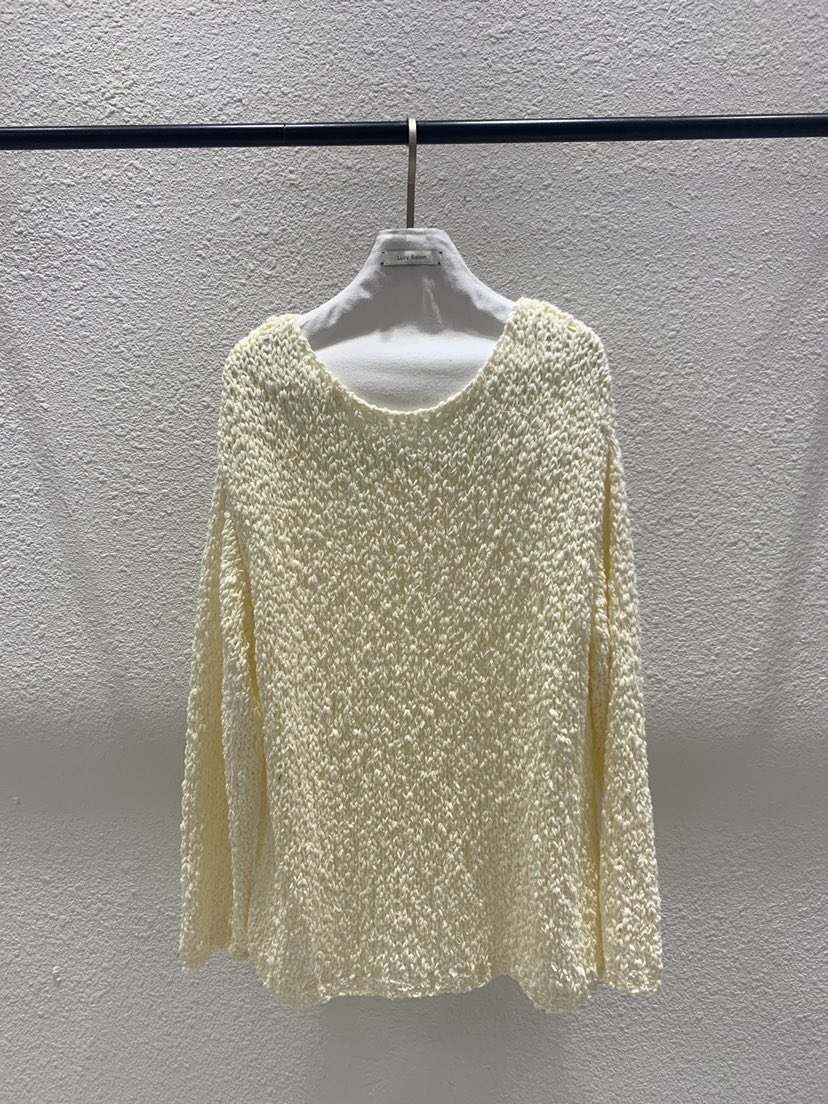 LUCY SALON東大門代購女士新款26春夏職業時尚真品針織衫LUCY SALON針織衫圖色1
