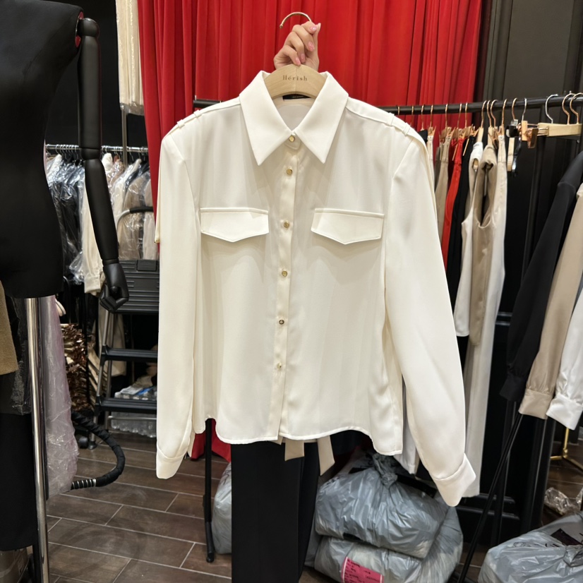 HERISH韓國代購女士新品真品熱賣職業26春夏時尚襯衫蕾絲衫Herish襯衫/蕾絲衫圖色4