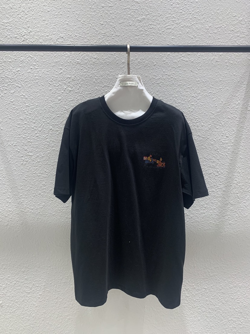 LUCY SALON東大門代購女裝新款真品休閑推薦人氣熱賣T恤LUCY SALONT恤圖色3