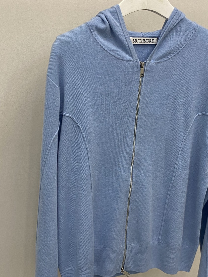 MUCH MORE/JACKPOT東大門實拍女士新品職業衛衣拉鏈連帽MUCH MORE/JACKPOT衛衣