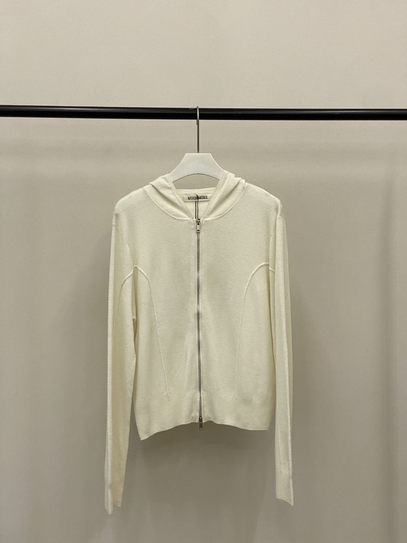 MUCH MORE/JACKPOT東大門實拍女士新品職業衛衣拉鏈連帽MUCH MORE/JACKPOT衛衣圖色1