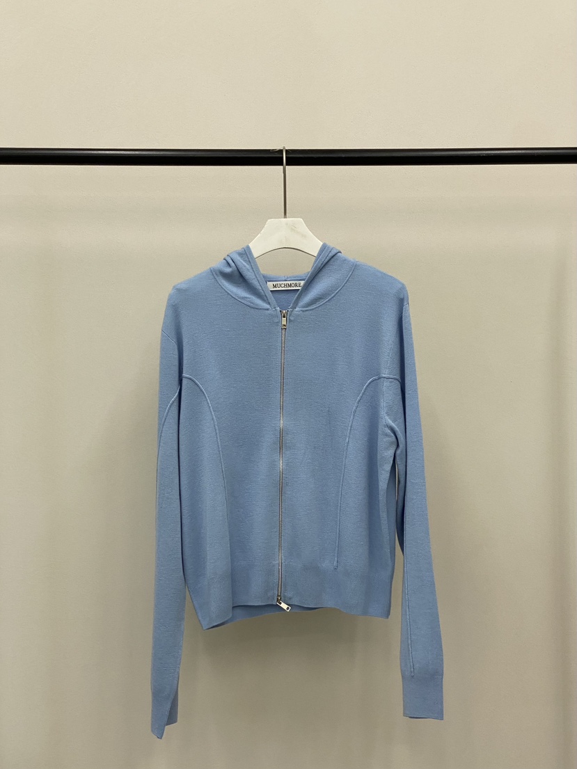 MUCH MORE/JACKPOT東大門實拍女士新品職業衛衣拉鏈連帽MUCH MORE/JACKPOT衛衣圖色3