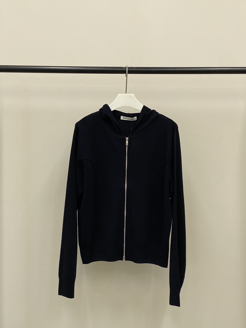 MUCH MORE/JACKPOT東大門實拍女士新品職業衛衣拉鏈連帽MUCH MORE/JACKPOT衛衣圖色4