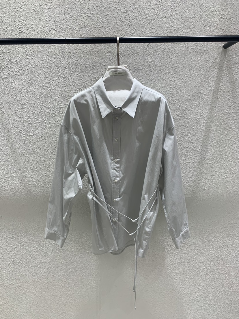 LUCY SALON韓國直郵女裝新款推薦人氣休閑時尚襯衫蕾絲衫LUCY SALON襯衫/蕾絲衫圖色1