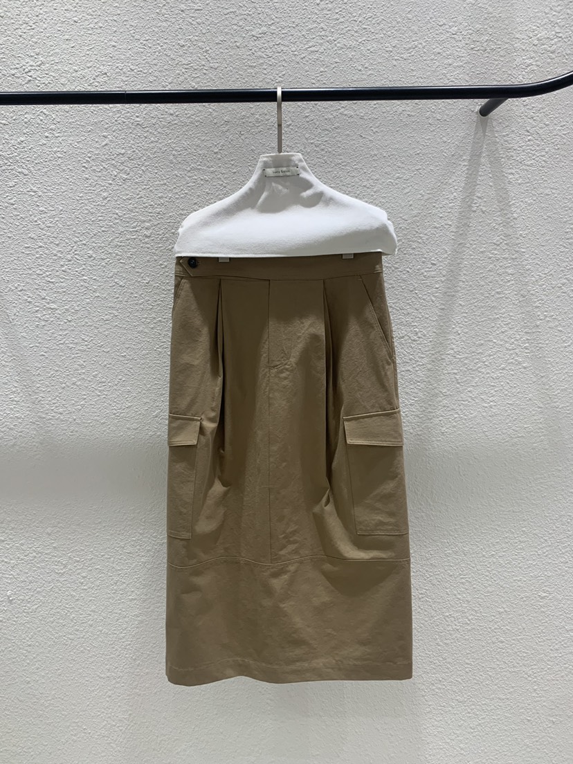 LUCY SALON韓國直郵女裝新品26春夏推薦真品熱賣休閑長裙LUCY SALON長裙圖色1