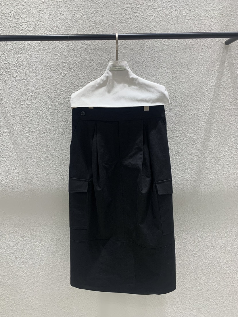 LUCY SALON韓國直郵女裝新品26春夏推薦真品熱賣休閑長裙LUCY SALON長裙圖色2