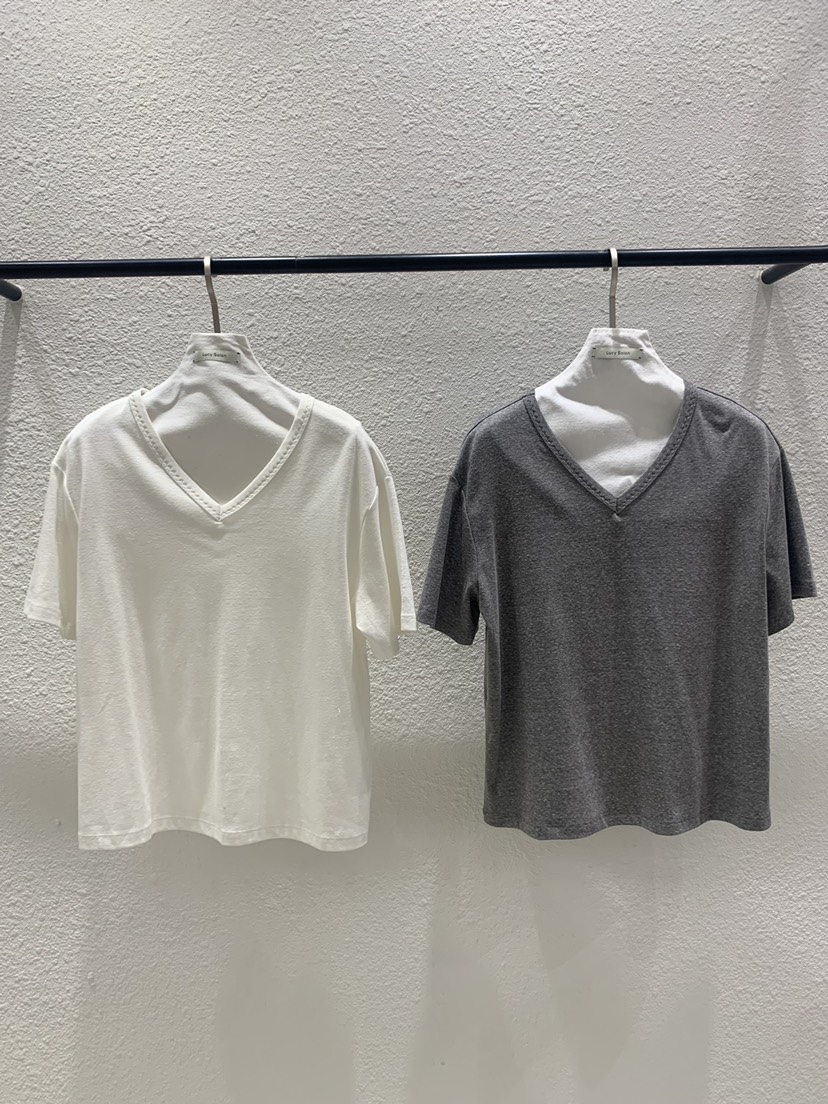 LUCY SALON韓國直郵女裝新品休閑推薦26春夏時尚職業T恤LUCY SALONT恤