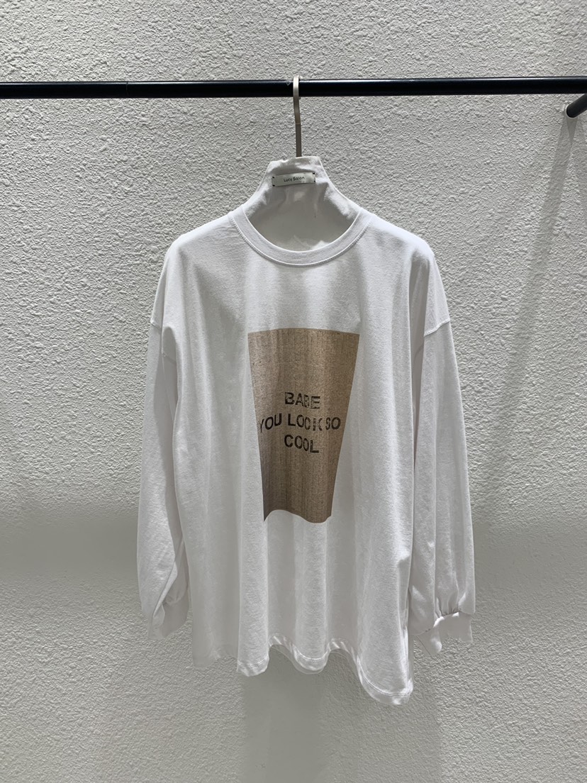 LUCY SALON韓國代購女士新款真品26春夏熱賣休閑長袖T恤LUCY SALON長袖T恤圖色1