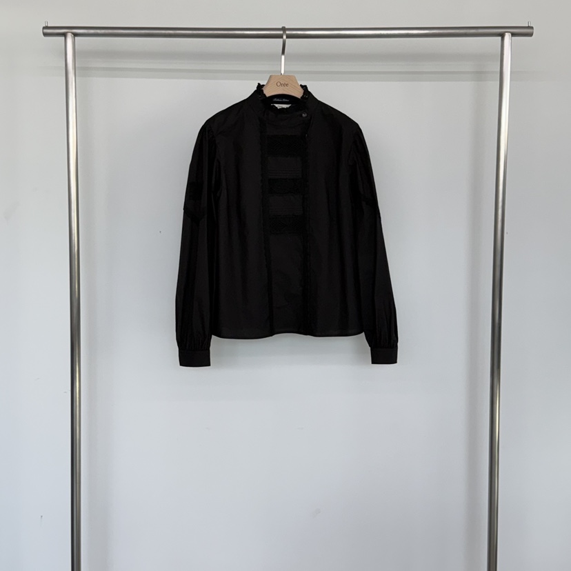 OREE東大門直郵女裝新款26春夏推薦職業人氣時尚襯衫蕾絲衫OREE襯衫/蕾絲衫圖色3