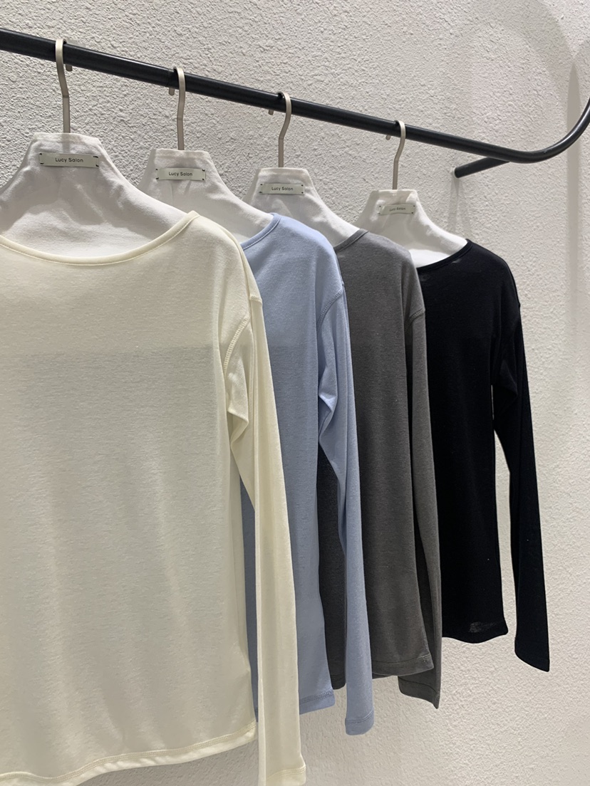 LUCY SALON東大門代購女士新款時尚真品熱賣休閑長袖T恤LUCY SALON長袖T恤